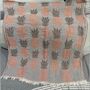 Pineapple beach towel